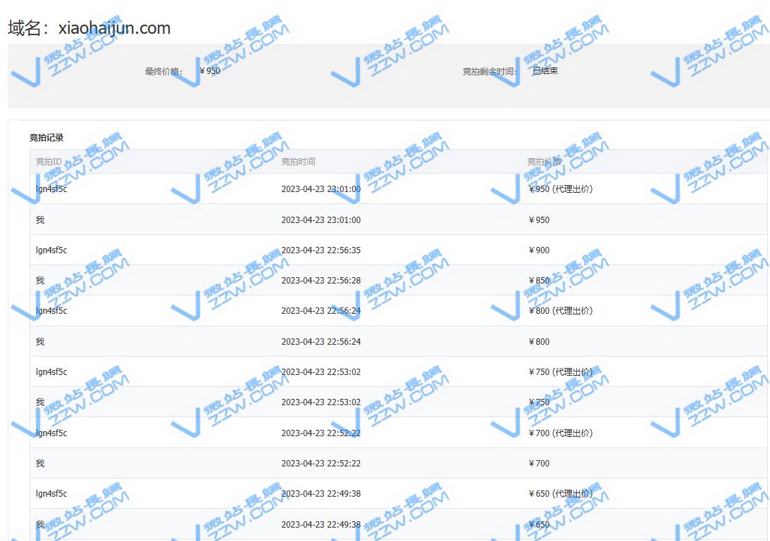 记录一下域名抢注之 xiaohaijun.com